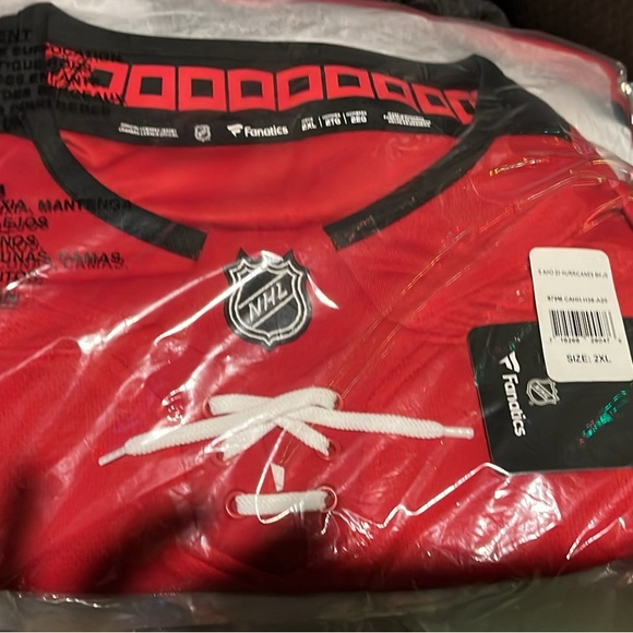 Brand new 2X Sebastian Aho Carolina Hurricanes jersey. - Picture 2 of 3